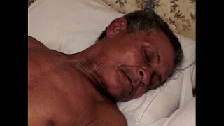 Old man få några feta fitta